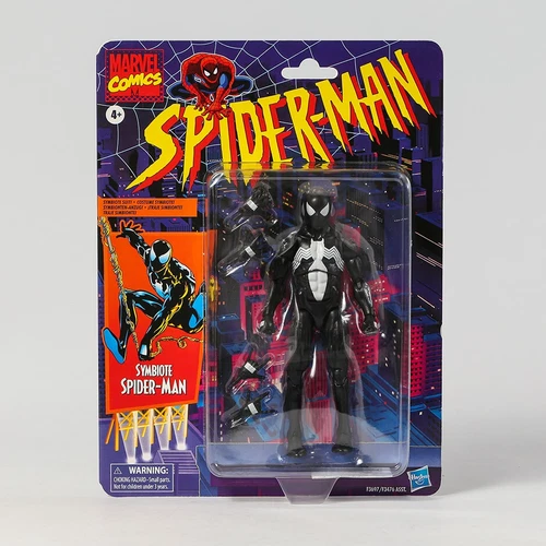 Spider-Man Retro Marvel Legends Ben Reilly Simbionte Spiderman Juguetes de 6 pulgadas Regalos - Imagen 12 de 18