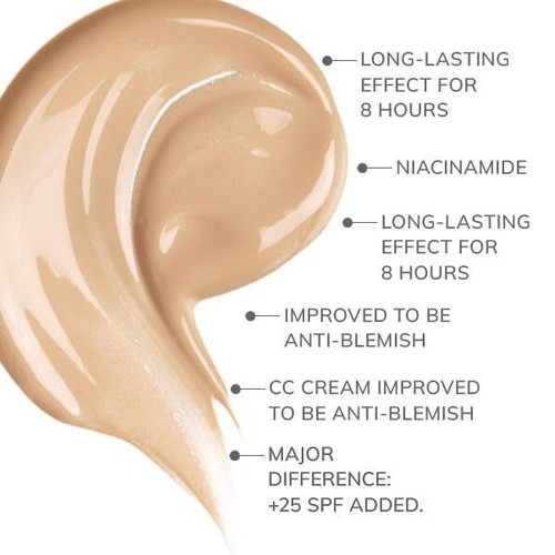 Farmasi CC Color Control Anti-Blemish SPF 25 1 fl oz - 30 ml / 01 LIGHT - Picture 4 of 8