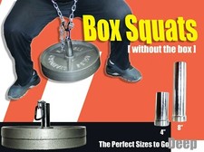 4" F2 Olympic Sleeve Adapter with Isometric Training Collar for 1"  1.25" Bar