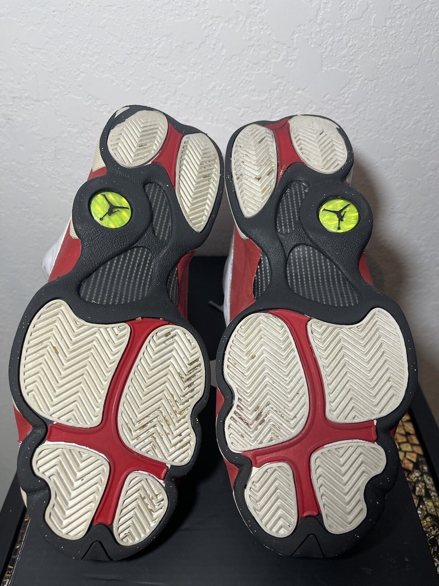 Nike Air Jordan 13 Retro GS 2014 Grey Toe Red White 414574