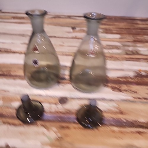 2 Decantadores de Bar Smokey Richard Sussmuth Smokey Topper Alemania Pequeño Perfume. - Imagen 10 de 12
