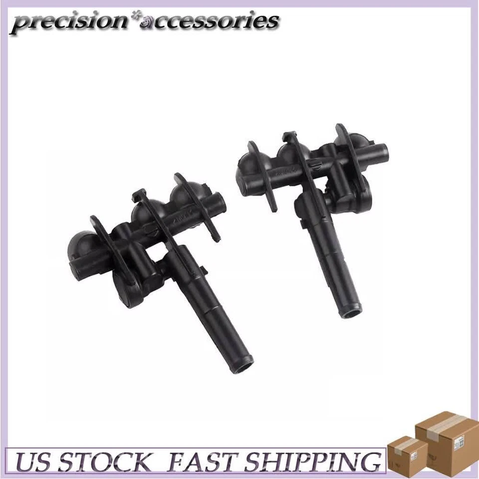 For Mercedes Benz W220 S430 S500 S600 S55 1Pair L+R Headlight Washer Nozzle - Imagem 3 de 4
