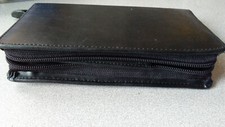 Daytimer Black Palm Pilot PDA Organizer Zip Case Wallet