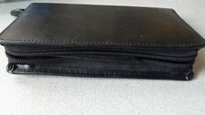 Daytimer Black Palm Pilot PDA Organizer Zip Case Wallet