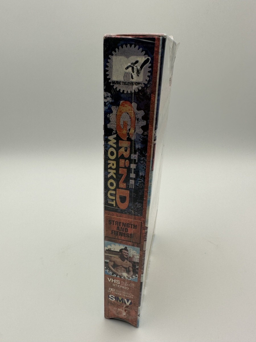 SEALED MTV The Grind Workout Strength and Fitness VHS 1996 Eric