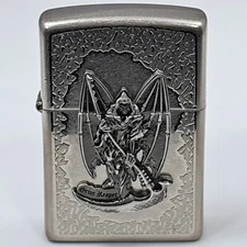 Zippo GRIP RUPPER Engrave Korea Design Windproof Lighter Genuine Case Gift Frien