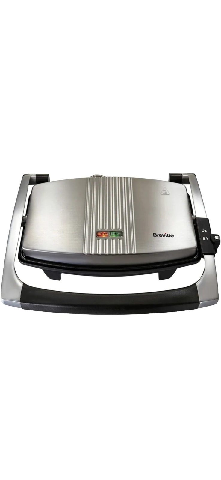 Breville Sandwich Panini Press and Toastie Maker Stainless Steel VST025