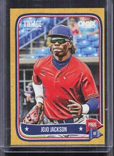 2024 Onyx Vintage #OVJOJA JoJo Jackson Gold #/150