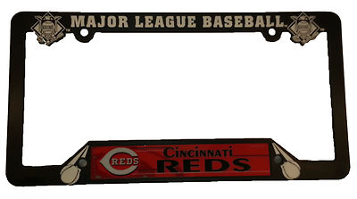 Cincinnati Reds MLB Baseball Plastic License Plate Frame | eBay