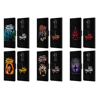 OFFICIAL KING DIAMOND POSTER LEATHER BOOK WALLET CASE COVER FOR NOKIA PHONES