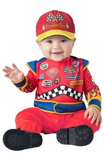 Burnin' Rubber Racecar Driver Infant Costume