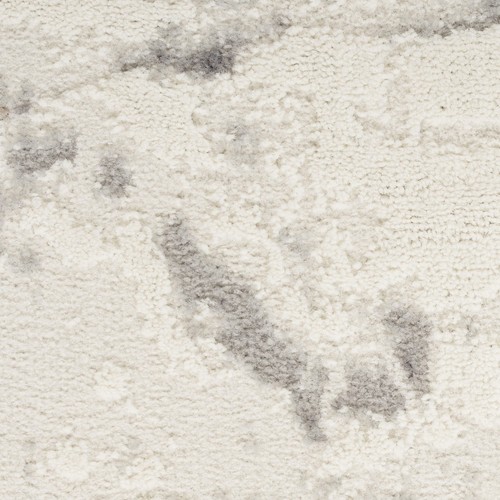 Nourison Elation Abstract Ivory/Grey 2'3" x 7'6" Area -Rug, Easy -Cleaning, - Picture 4 of 6
