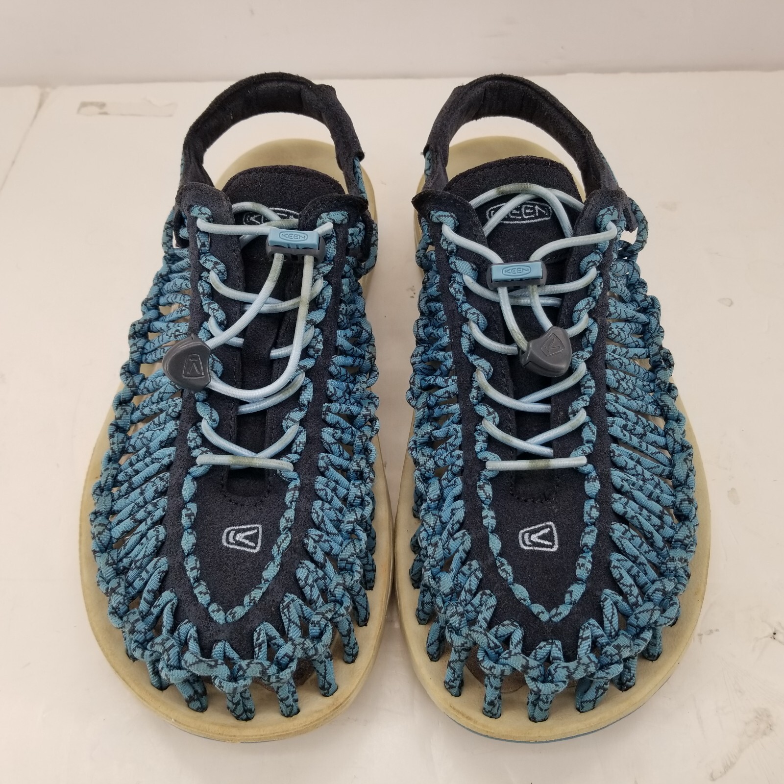 Sandali sportivi Keen Uneek blu outdoor flex 1016897 pizzo elastico donna taglia 9 5