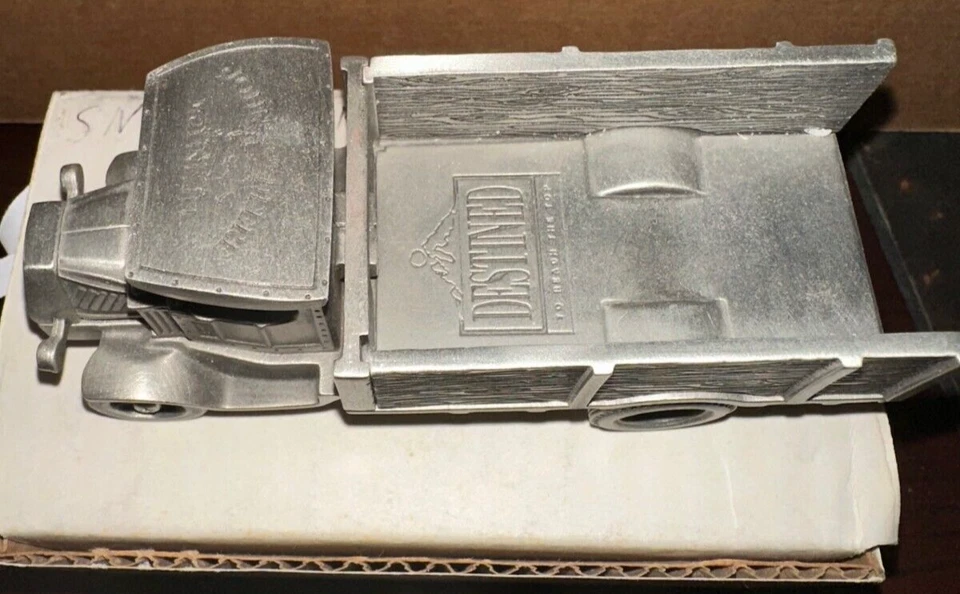 Spec Cast Pewter John Deere Delivery Truck Phoenix 1990 Expo Limited #243 - Image 2 of 3