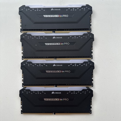 Corsair Vengeance RGB Pro 32gb (DIMM) 3200 MHz DDR4 Memory 8gb X 4