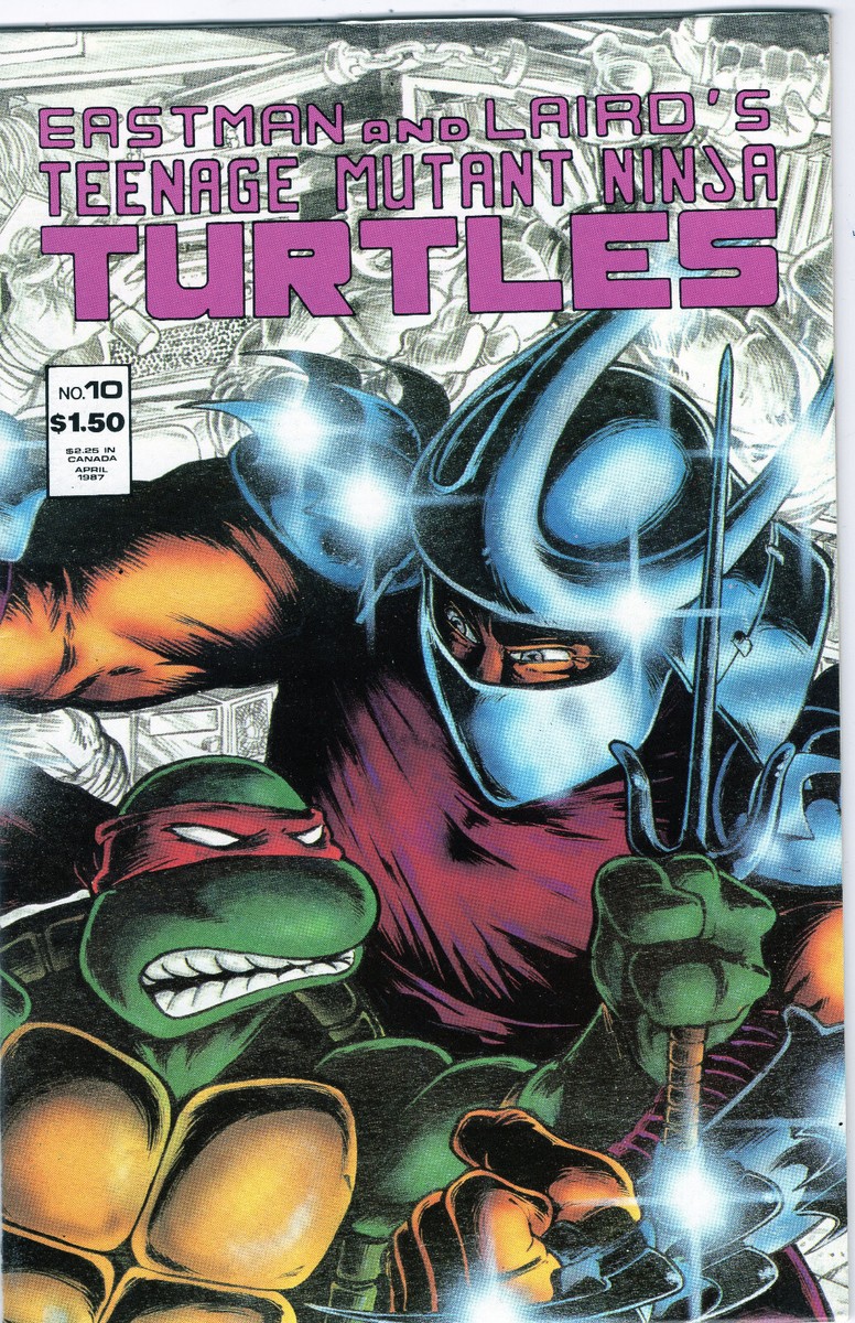 Eastman and Laird's TEENAGE MUTANT NINJA TURTLES #10 (VF/NM) April