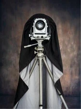 New Dark Cloth Focusing Hood 4X5/ 8x10 Large Format Ultra-Light Double-Sided