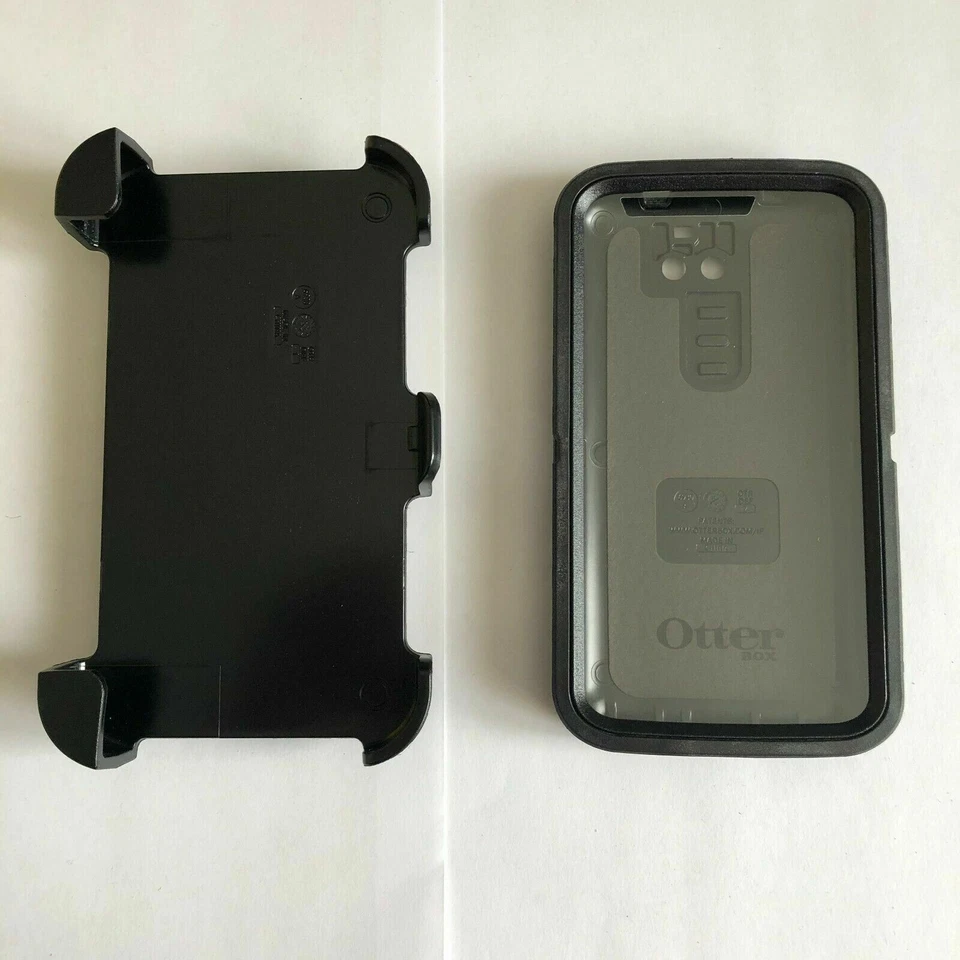 OtterBox LG G2 Defender Series Rugged Protected Case Cover Black - Image 2 of 4