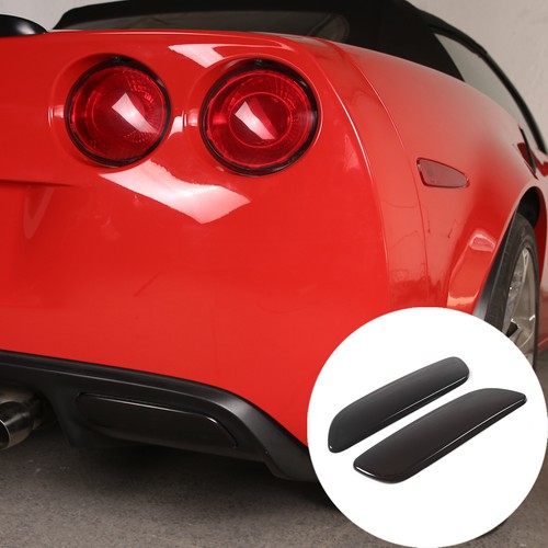 Car Rear Fog Light Cover Blackout Fog Lamp Shell For Corvette C6 Z06 2005-2013 - Picture 2 of 11