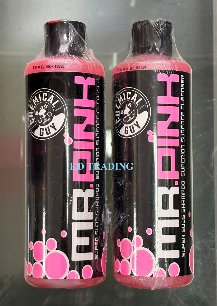 2-Pack) Chemical Guys MR PINK Car SUPER SUDS SHAMPOO SUPERIOR