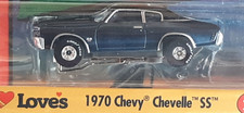 Rare Auto World Love  s Exclusive Navy 1970 Chevelle SS Thunderjet Slot Car
