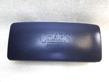 CHAPS Blue Clamshell Hard Glasses Case & Clot...