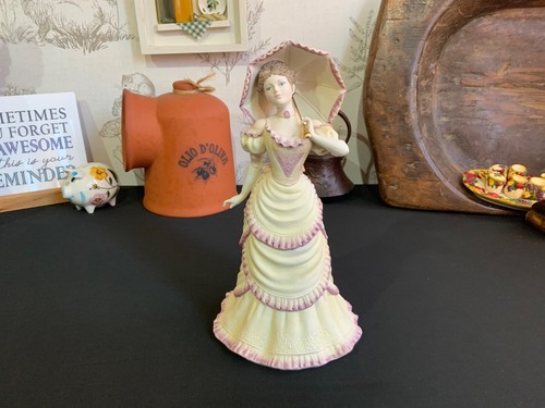 Coalport Figurine, Age of Elegance,  Chiswick Walk. Signed David Lyttleton 11/95 - Picture 1 of 11