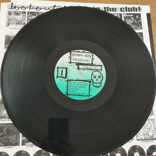 Green Day / Kerplunk! 1991 US ORIGINAL LP Vinyl Lookout! Records 46 PUNK used - Picture 4 of 10