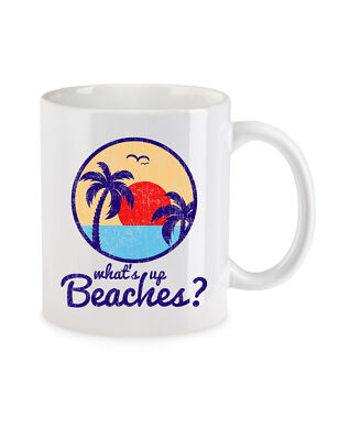 What'S Up Beaches II Kaffeetasse Surfer Surfing Sea Beach Bar And Grill Tiki