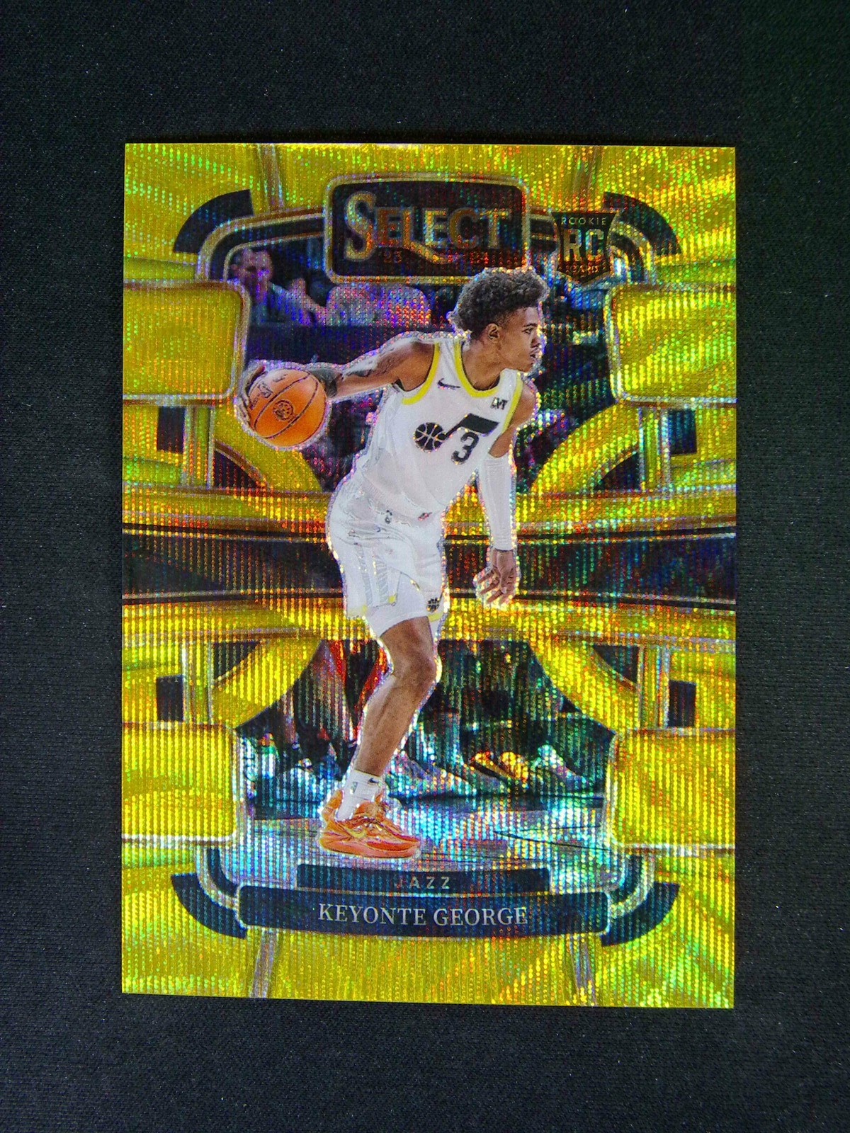2023-24 Panini Select Keyonte George #75 Concourse RC Rookie Gold Wave /10