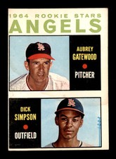 1964 Topps #127 Dick Simpson/Aubrey Gatewood Rookie Stars EX/EX+ X2735131