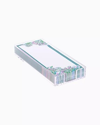 Lilly Pulitzer Acrylic Note Set Featured In Chick Magnet 200 Sheets NWT