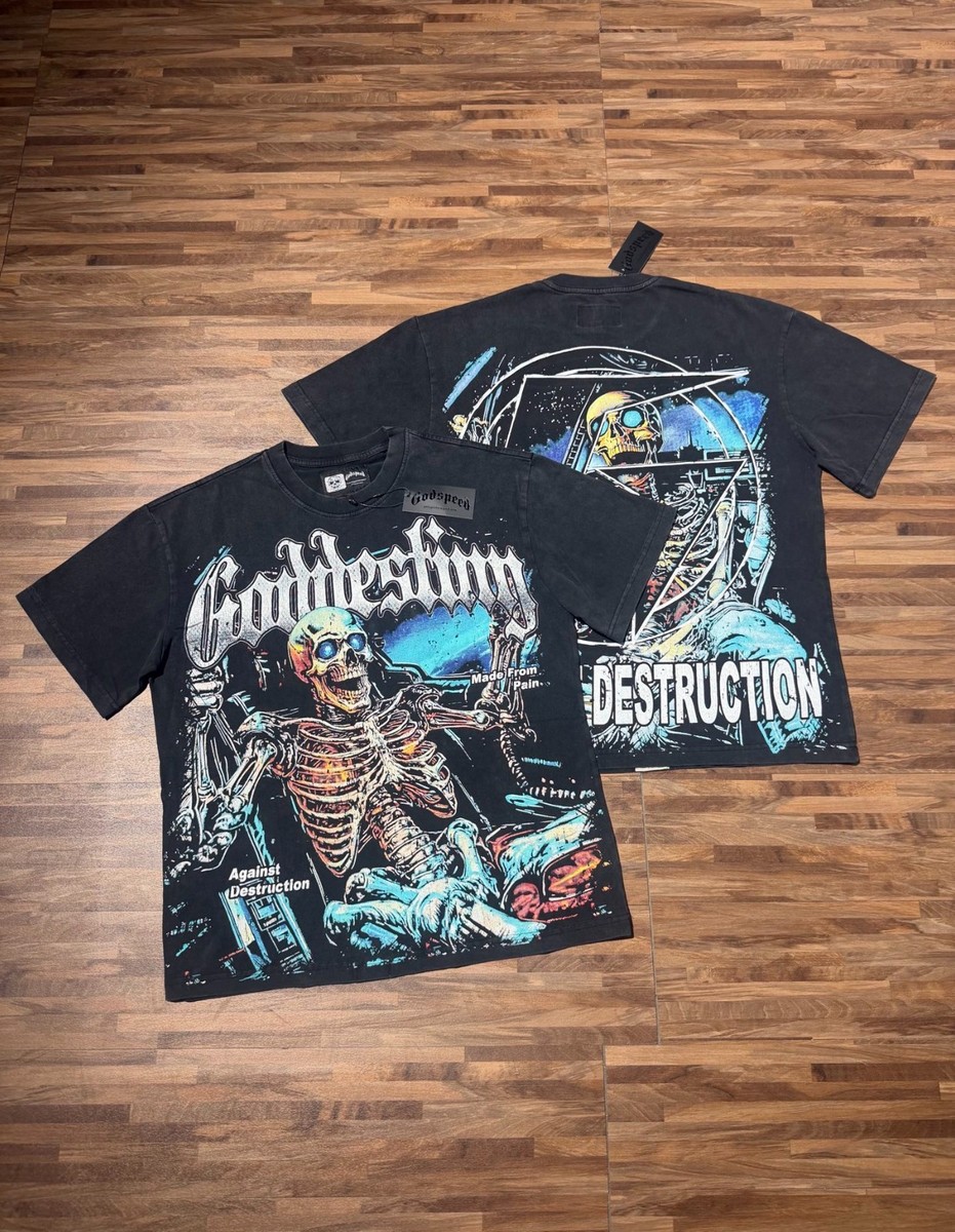Godspeed tee shirt Black & white S-M-L-XL | eBay
