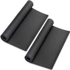 2Pack Black Eva Foam Cosplay Sheets roll, Premium eva Craft Foam 1mm Thick, 1...