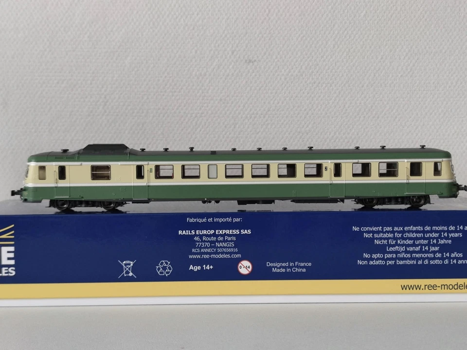 REE MODELES MB-230 X2898 Autorail X2800 LYON-VAISE SNCF HO #60 - Photo 3/4