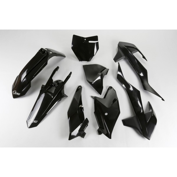 Kit Von Plastica Ufo Schwarz Ktm Sx85 FüR Motorrad Ersatzteile ZubehöR-image