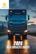 HGV Drivers Diary 2026: Truck Driver Log Book | for Truck, Lorry, and Delivery