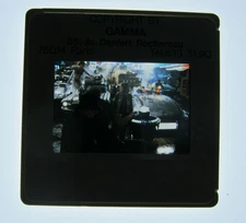 Original 1982 BLADE RUNNER 35mm Press Kit Slide JOANNA CASSIDY CHASE SCENE #40