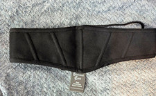 Blackwood Castle Black Lace-Up Eyelet Waist Cincher Corset Belt 4XL Plus Solid