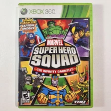 Marvel Super Hero Squad: The Infinity Gauntlet (Xbox 360, 2010) Complete CIB