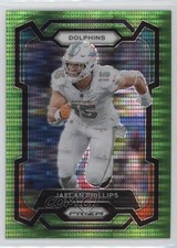 2023 Panini Prizm Neon Green Pulsar Prizm Jaelan Phillips #183 16vk