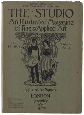 THE STUDIO. Eine illustrierte Zeitschrift für bildende Kunst & angewandte Kunst. Vol. 33 Nr.131, F