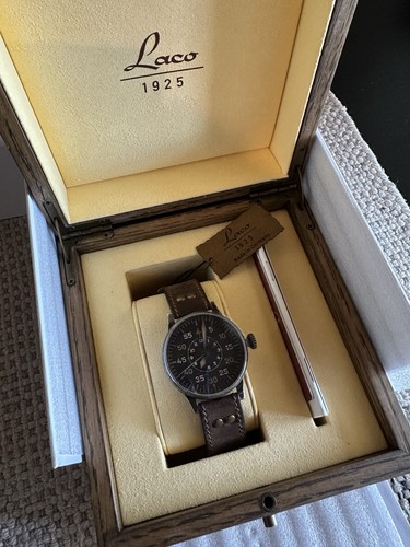 LACO Erbstück Leipzig Pilot-Flieger Watch TopGrade Movement • 42mm • Stowa • IWC