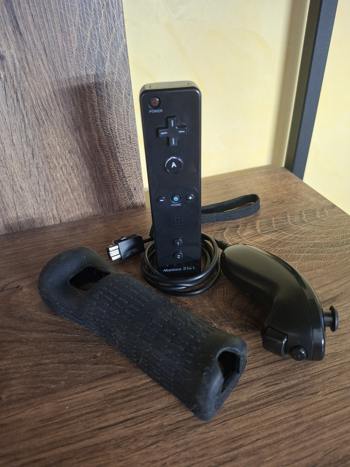 Manette Wiimote Wii + MotionPlus Inside + Nunchuck + Guscio Silicone