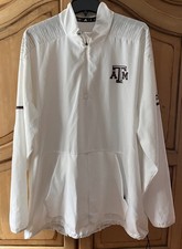 Texas A M Aggies Pullover Mens 2XL Adidas Quarter Zip Windbreaker