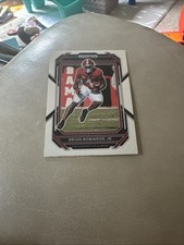 2023 Prizm Draft Picks Brian Robinson Jr No12 Football Trading Base Card NFL USA