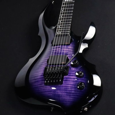 Custom Reindeer Blue Purple Flame Maple TopElectric Guitar China EMG Pickups 