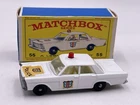 Matchbox Series Lesney 55/59 Ford Galaxie Police Car  Original Box