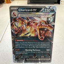 Pokemon TCG Paldean Fates - Charizard EX 054/091 Holo - NM