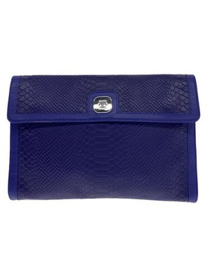 LONGCHAMP Clutch Bag, PUP Leather, Solid Color, 2035211809
